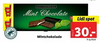 Mintchokolade