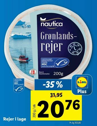Let-Køb Rejer i lage tilbud