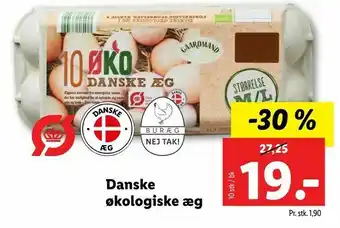 Let-Køb Danske øko logiske æg tilbud