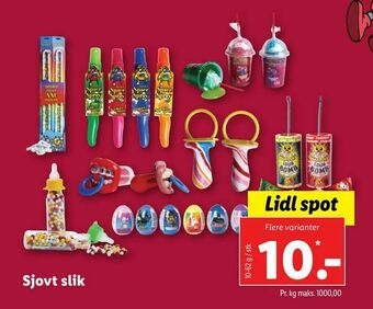 Let-Køb Sjovt slik tilbud