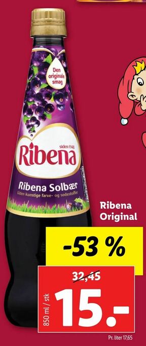 Let-Køb Ribena Original tilbud