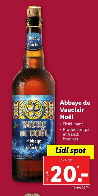 Abbaye de Vauclair Noël