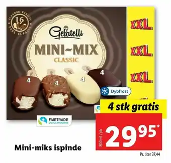Let-Køb Mini-miks ispinde tilbud