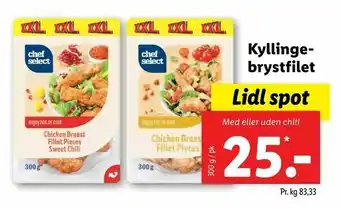 Let-Køb Kyllinge brystfilet tilbud