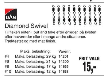 Harald Nyborg Diamond Swivel tilbud