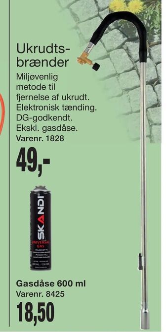 Harald Nyborg Ukrudtsbrænder tilbud