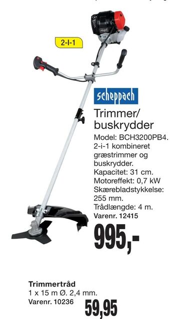 Harald Nyborg Trimmer/ buskrydder tilbud