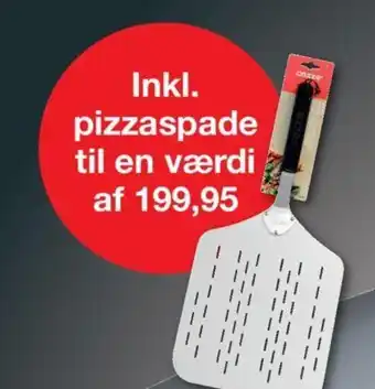 Inkl. pizzaspade
