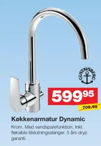 Bauhaus Køkkenarmatur Dynamic tilbud