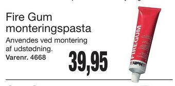 Harald Nyborg Fire Gum monteringspasta tilbud