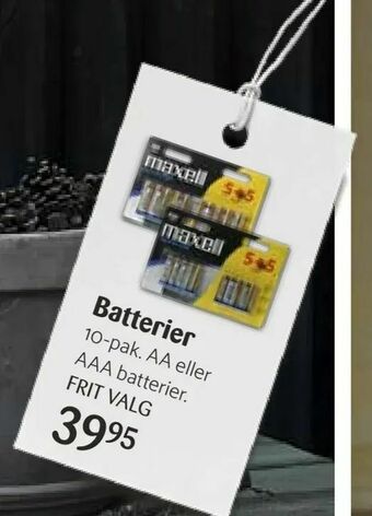 Kop & Kande Batterier tilbud