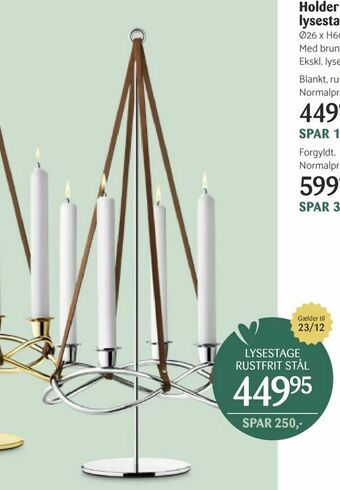 Kop & Kande Lysestage tilbud