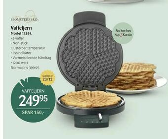 Kop & Kande Vaffeljern tilbud