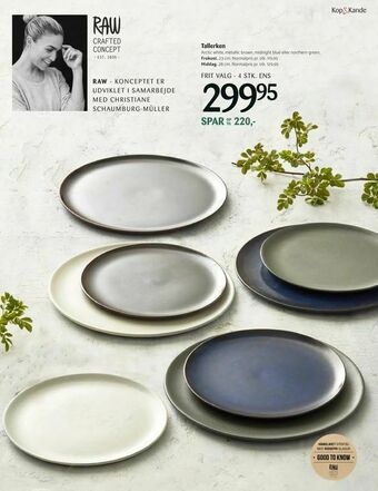 Kop & Kande Tallerken tilbud