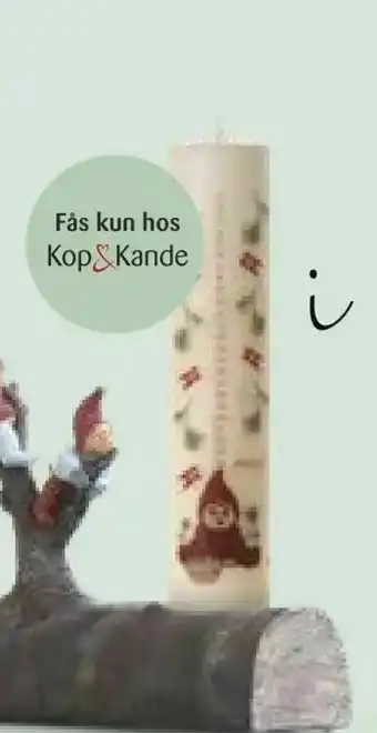 Kop & Kande Kalenderlys Bette Knud tilbud
