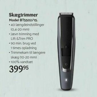 Skægtrimmer