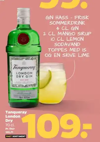 Netto Tanqueray London Dry tilbud