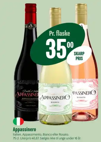Min Købmand Italiensk Hvidvin tilbud
