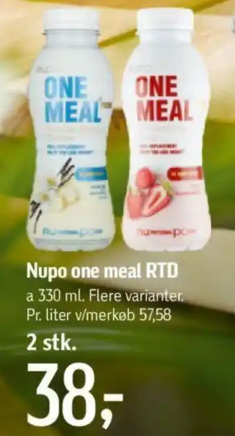 Føtex Nupo one meal RTD tilbud