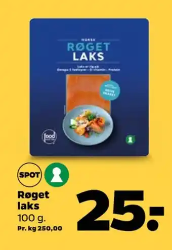 Netto Laks i skiver tilbud
