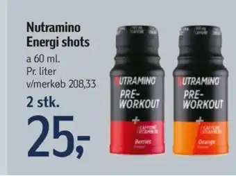 Føtex Nutramino Energi shots tilbud
