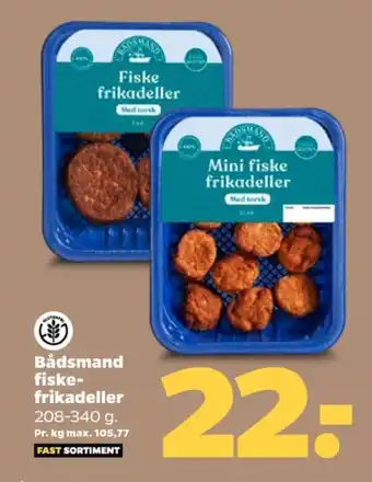 Netto Fiskefrikadeller tilbud