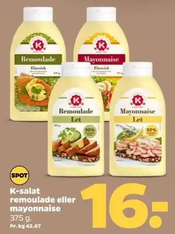 Netto Mayonnaise Let tilbud