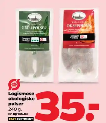 Netto Grillpølser tilbud
