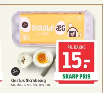 SPAR Skrabeæg M/L tilbud