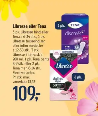 Føtex Libresse eller Tena tilbud