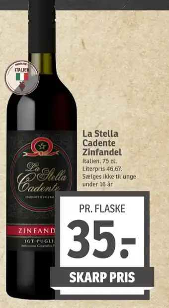 SPAR Italiensk Rødvin tilbud