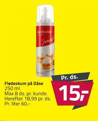 Fleggaard Flødeskum tilbud