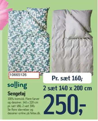 Føtex Sengetøj tilbud