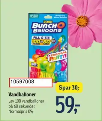 Føtex Vandballoner tilbud