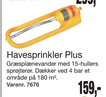 Harald Nyborg Havesprinkler Plus tilbud