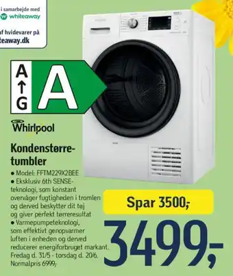 Whirlpool Kondenstørre- tumbler