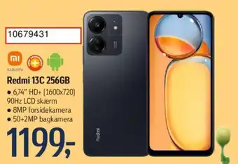 Føtex Redmi 13C 256GB tilbud