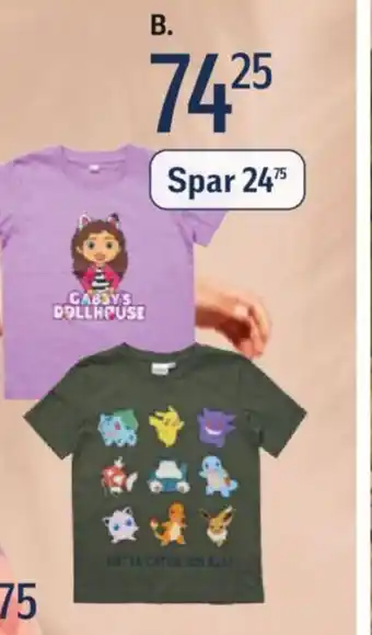 Føtex T-shirt tilbud