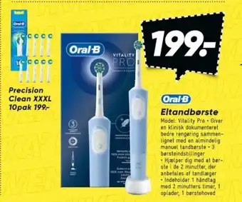 Bilka Oral-B Eltandbørste tilbud