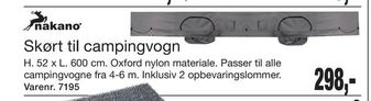 Harald Nyborg Skørt til campingvogn tilbud