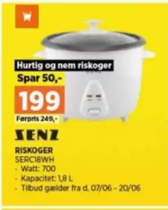 Power RISKOGER SERC18WH tilbud