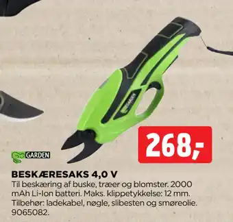 jem & fix BESKÆRESAKS 4,0 V tilbud