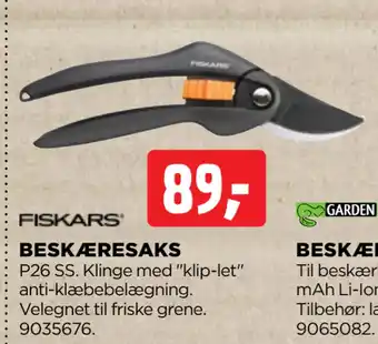 jem & fix BESKÆRESAKS tilbud