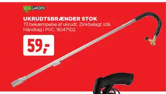 UKRUDTSBRÆNDER STOK