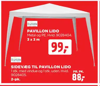 jem & fix SIDEVÆG TIL PAVILLON LIDO tilbud