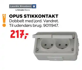 jem & fix OPUS STIKKONTAKT tilbud