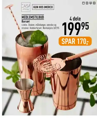 Imerco Barsæt tilbud