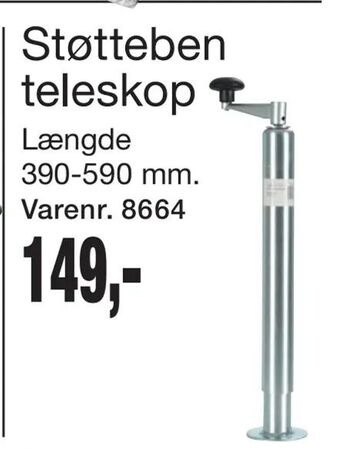 Harald Nyborg Støtteben teleskop tilbud