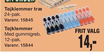 Harald Nyborg Tøjklemmer tilbud