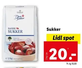 Lidl Sukker tilbud